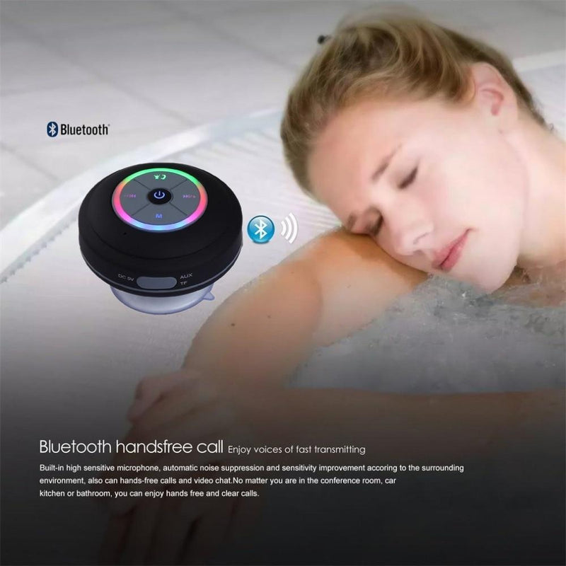 Waterproof Bluetooth Shower Speaker - Dance & Take Calls in the Shower!