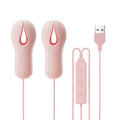 Elektrischer Nippelklemmenvibrator mit 10 Modi für Frauen – Brustmassagegerät, einstellbarer Druck, über USB wiederaufladbar, Bondage- und sensorischer Spielstimulator