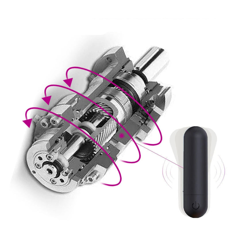 Analvibrator und Prostatamassagegerät mit 10 Modi | Wiederaufladbarer Butt Plug per USB | CE-zertifizierter G-Punkt- und Anusstimulator für Männer und Frauen