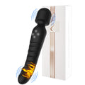 G Spot Vibrator with Heating & 10 Vibration Modes | Waterproof Clitoral Stimulator, Body Wand Massager for Women & Couples Pleasure, USB Rechargeable, Dual Motors