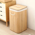 Foldable Bamboo Laundry Basket – Style Meets Functionality