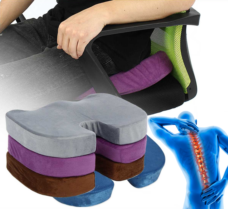 Pro-Column & Coccyx Cushion – Ultimate Support for Better Posture and Comfort 🛋️