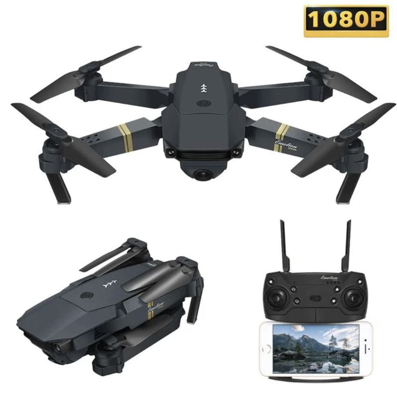 Drone X Pro – Kompakte faltbare Drohne mit HD-Video, 2 km Reichweite und günstigem Preis
