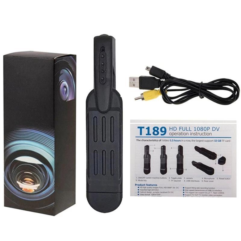 Discrete zakcamera – Full HD video- en audio-opname met bewegingsdetectie